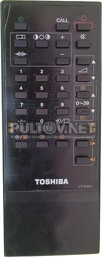 CT-9463 пульт для телевизора Toshiba 1400RTT-14 и других