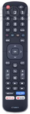 CT-95011 пульт для телевизора Toshiba 43U5069 и др.
