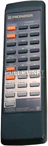 AXD1354 (CU-A005, CU-A006, -007) пульт для усилителя PIONEER A-402R и A-702R