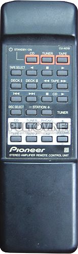 CU-A019 пульт для усилителя Pioneer A-35R