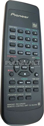 CU-MJ016 (PWW1157) пульт для MD-проигрывателя Pioneer MJ-D508