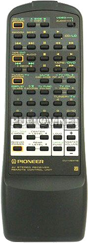 CU-VSX118,  AXD7129 пультдля AV-ресивера Pioneer VSX-806RDS