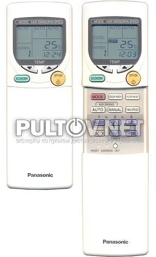 CWA75C2588 пульт для кондиционеров PANASONIC CS-F50DB4E5 и других