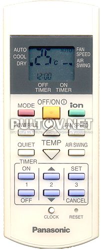 CWA75C2600 (A75C2851) пульт для кондиционеров Panasonic CS-C12DKD (CU-C12DKD) и других