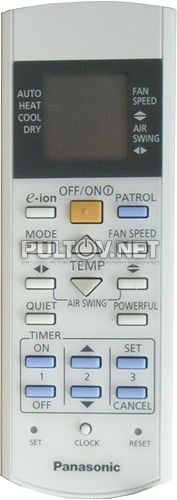 CWA75C3165 пульт для кондиционера Panasonic CS-PW18MKD и др.