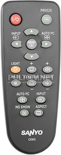 CXWS пульт для проектора SANYO PLC-WXU10E