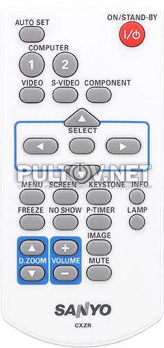 CXZR пульт для проектора Sanyo PLC-XU55 и других