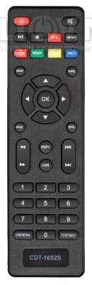 RC1631IR 1811 var 1 пульт для DVB-T2-ресиверов Cadena CDT-1631, CDT-1651SB и CDT-1652S