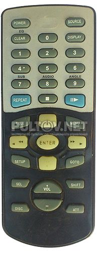 DVA-3206 пульт для DVD-чейнджера