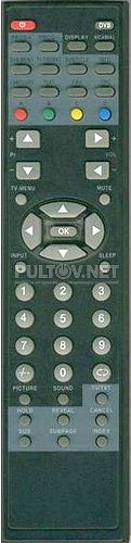 DSL-15T1TD пульт для телевизора Daewoo