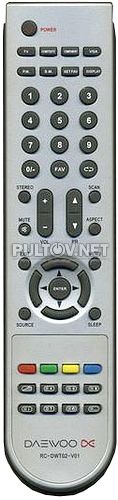 RC-DWT02-V01 пульт для телевизора Daewoo DSL-15M1T