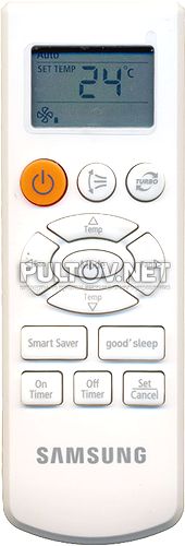 DB93-08808A, DB93-07073A пульт для кондиционера SAMSUNG AQ07CLNSER и других