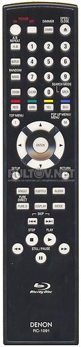 RC-1091 пульт для Blu-ray-плеера Denon