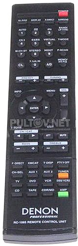 RC-1065 пульт для AV-предусилителя Denon DN-A7100