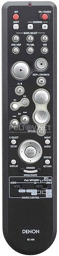 RC-1081 пульт для стереоресивера Denon AVR-2308