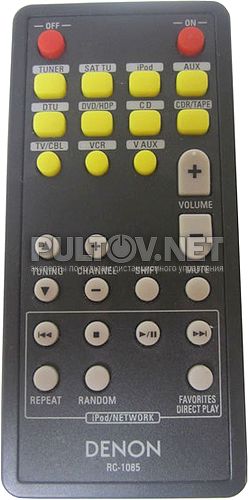 RC-1085 дополнительный пульт для AV-ресивера Denon AVR-1908