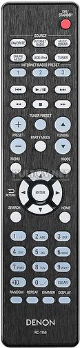 RC-1159 пульт для аудиопроигрывателя Denon DNP-720AE