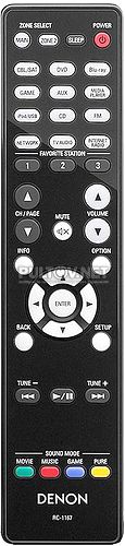 RC-1167 пульт для AV-ресивера Denon AVR-1913 и др.
