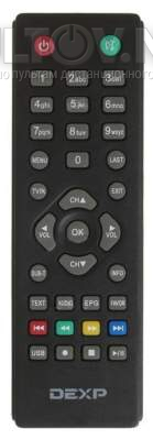 HD2551P, HD2552P пульт для цифровой приставки DEXP
