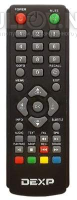 AB-115, AB-116, HD 7789P пульт для цифровых приставок DEXP