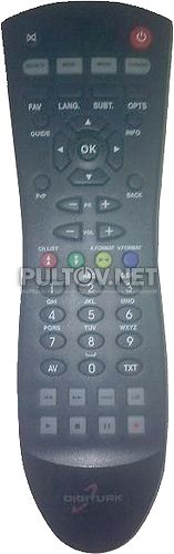 Digiturk DT-8002 пульт для спутникового ресивера