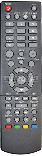 HDMP-300, HDMP-301 пульт для медиаплеера DIGMA 
