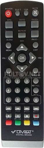 HOBBIT Plus пульт для DVB-T2-ресивера