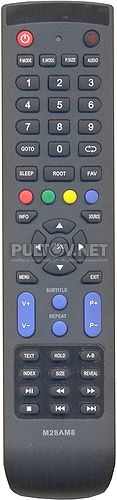 M28AM8, M24AM2 пульт для телевизора DNS