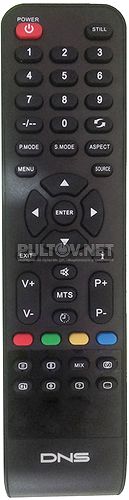 V16A45 пульт для телевизора DNS 