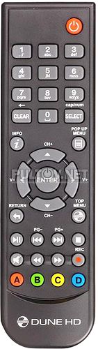HD TV-101, TV-102, TV-301, Kartina Micro HD пульт для медиаплеера 