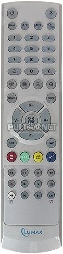 DV-2700PVR пульт для цифрового спутникового ресивера LUMAX