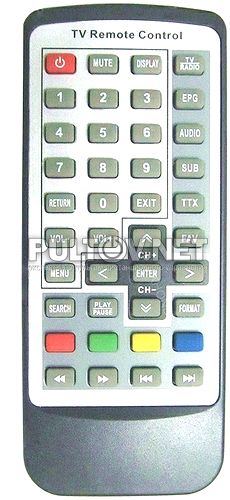 DVB-T2 KR-288 пульт для TV-тюнера Marubox и других (Mobile Digital TV Receiver)