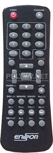 DVD-1501 пульт для DVD-плеера ERISSON
