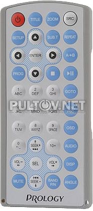 DVD-515U пульт для DVD-ресивера PROLOGY