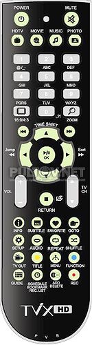 Tvix-HD M-6600 пульт для медиаплееров DVICO