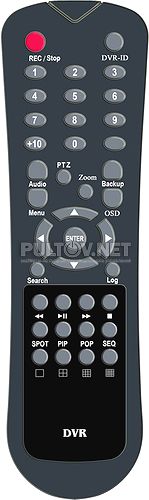 ViDigi DVR-404 пульт для видеорегистратора 