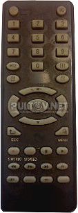 HIVISION DVR-8x8DVNU пульт для видеорегистратора 