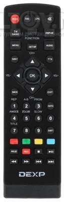 DVT2-R75001 пульт для портативного видеоплеера Dexp  
