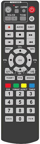 DS-950HD пульт для DVB-T2-ресивера Delta Systems