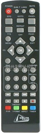 HD-500, Delta Systems DS-310HD пульт для DVB-T2-ресиверов Delta Systems, Эфир и Сигнал