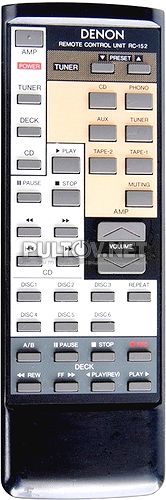 RC-152 пульт для усилителя Denon PMA-680R