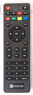 HD-71, HD-71 PLUS пульт для DVB-T2 ресивера Digifors