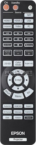 EH-TW5910, EH-TW6100 пульт для проектора EPSON