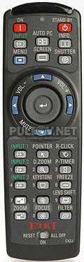 CXZJ пульт для проектора EIKI LC-XL100 и LC-XL200