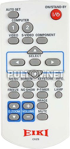 CXZS пульт для проектора Eiki LC-XBM21