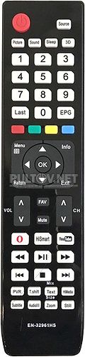 EN-32961HS неоригинальный пульт для телевизора Hisense LED-D65T880IXG3D и др.
