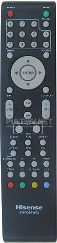 EN-3391W02, EN-3391W03 пульт для телевизора HISENSE 32D12