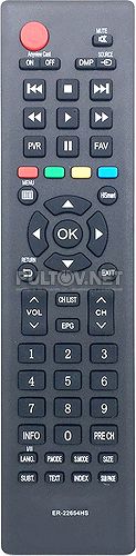 ER-22654HS пульт для телевизора Hisense LTDN50K220WTEU и др.