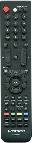 ER-31601R, Hisense ER-31601 пульт для телевизора ROLSEN RL-42L1003FTC и других