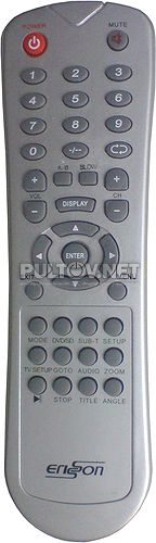 DVC-1100 пульт для магнитолы Erisson 